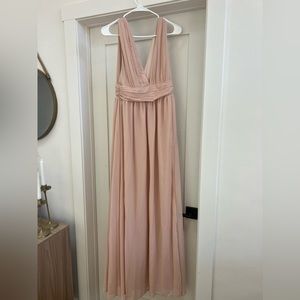 Blush pink lulus dress